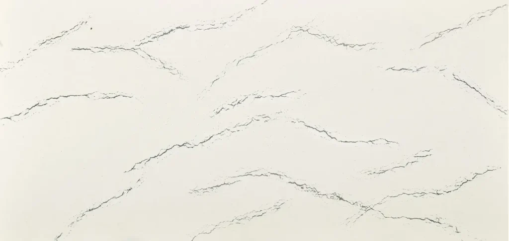 Berkshire Steel Satin Ridge quartz surface sample